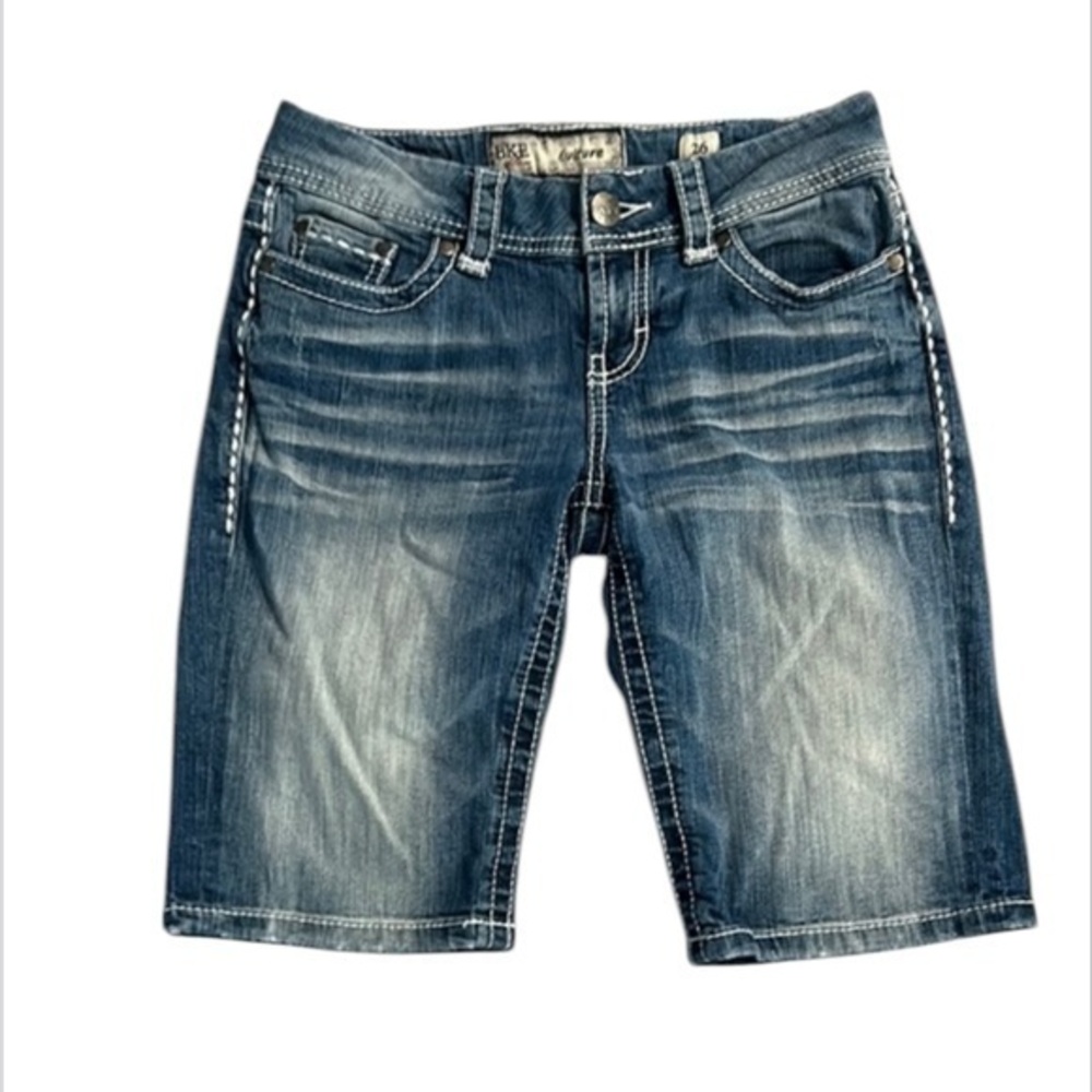 BKE Culture bermuda jean shorts jorts size 26